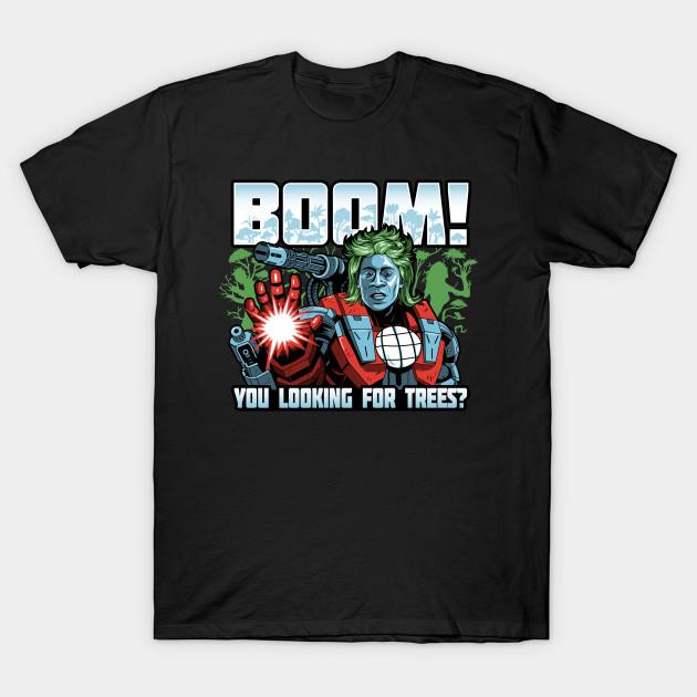 Men Black Print T-shirt Captain Machine No-Cut Transfer Paper Print Cotton Tshirt 3XL чёрный