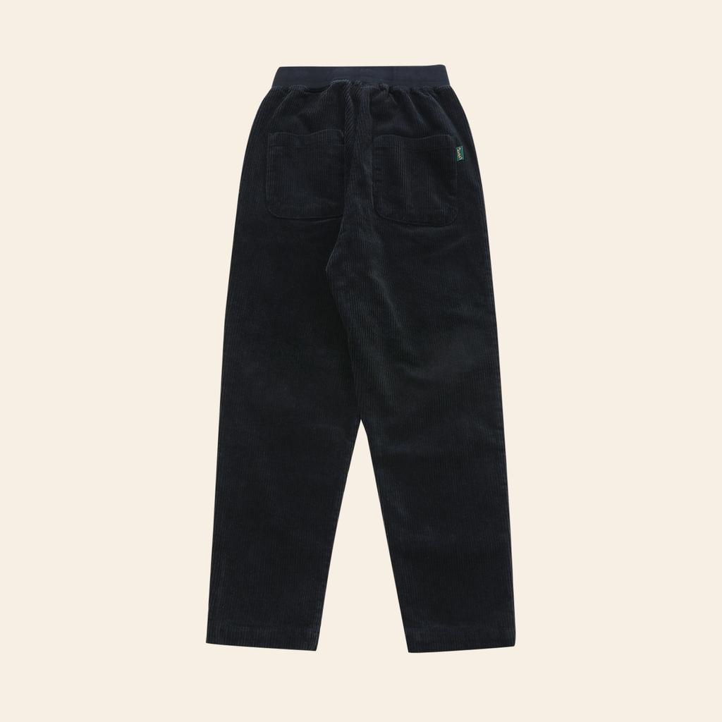 CHIQUITA Slim Fatigue Pants (Corduroy) Navy 234503Snv