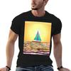Sailing Away TShirt Large Size Loose Casual Tee