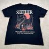 Seether Band Shirt Schwarz Musik Rock Metal Konzert Tour 2022 Ya1179