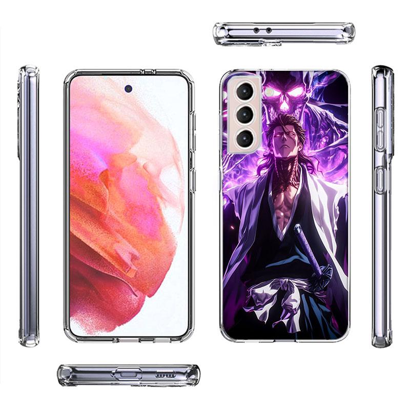 Bleach Aizen Sousuke Phone Case For Samsung A16 A26 A36 A56 A17 A15 A25 A35 A55 A14 A24 A34 A54 A04S A05S Galaxy Note 20 10 9 8