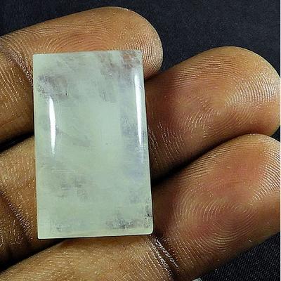 17X29X08 MM Natürlicher Mondstein Achteck Cabochon Loser Edelstein 48Cts. SK-4656