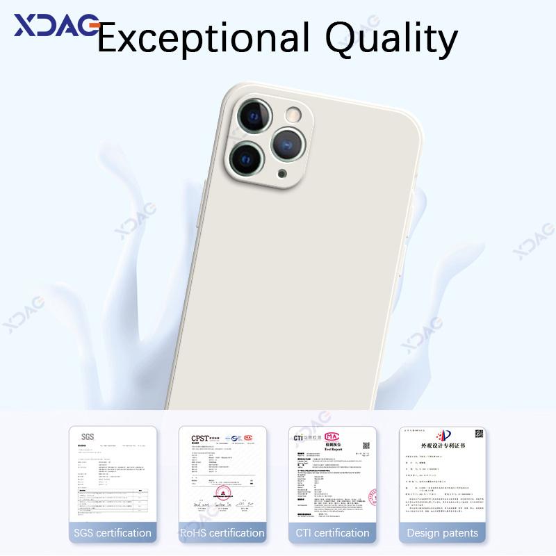 Cover carine per iPhone 11 Pro Max iPhone11 11Pro 11ProMax 360 Morbide Quadrate in Silicone Liquido Borse Armatura Scudo