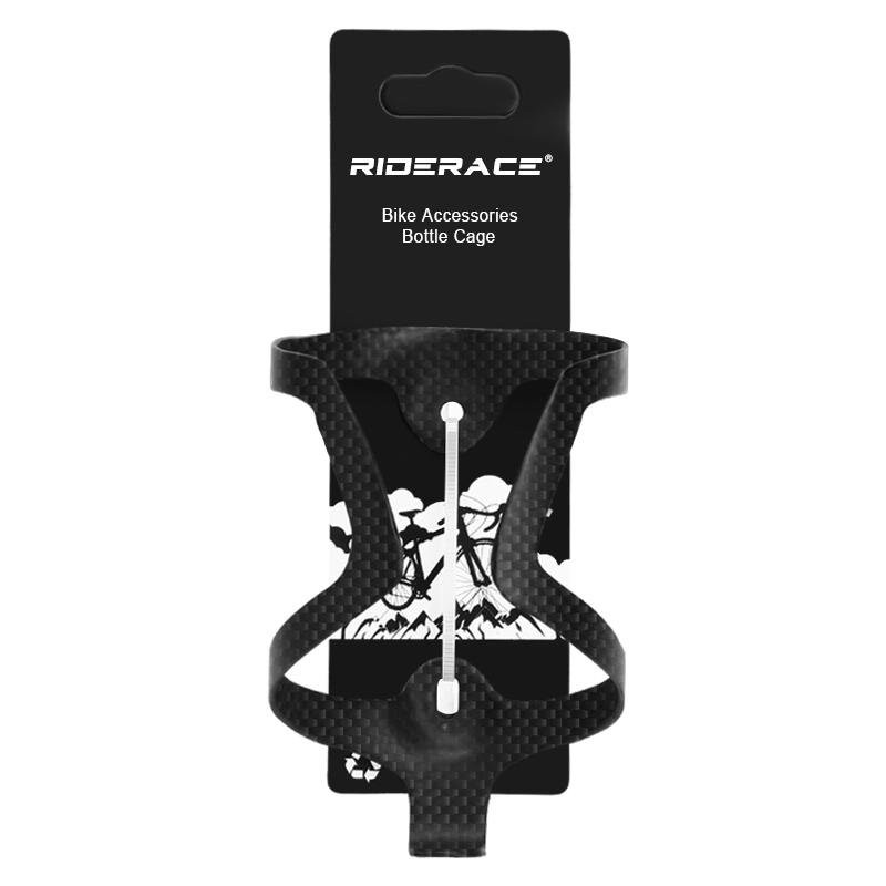 RIDERACE Bicycle Bottle Holder Full Carbon Fiber 3K Super Light For Road Cycling Mountain MTB Bike Water Bottles Cage Matte