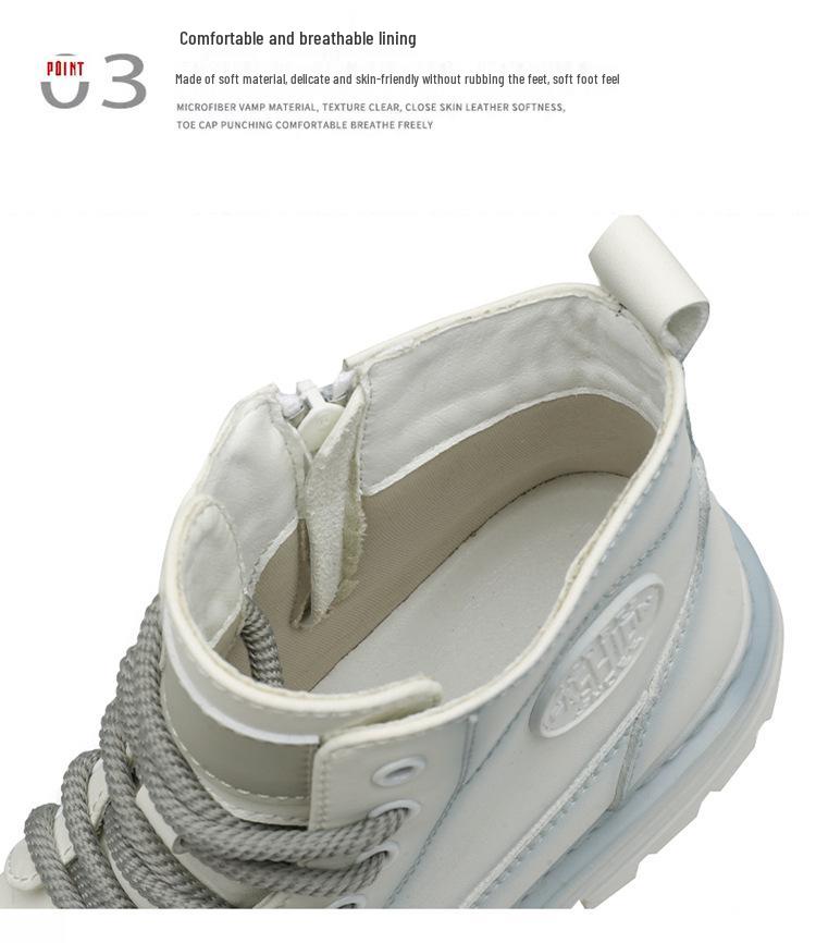 Men's High-Top Yellow Retro Martin Boots - Waterproof, Height-Increasing Casual Work Boots