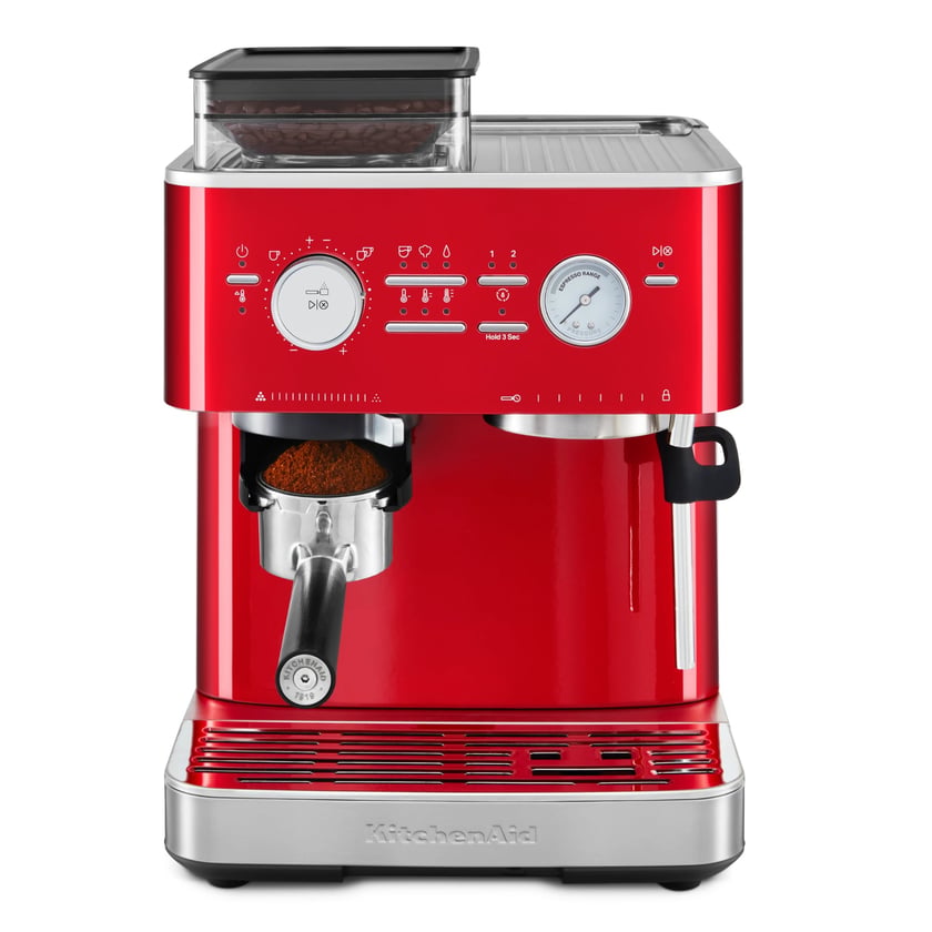 Kitchenaid Semi-Automatic Coffee Maker Kitchenaid Color: Caramel Red