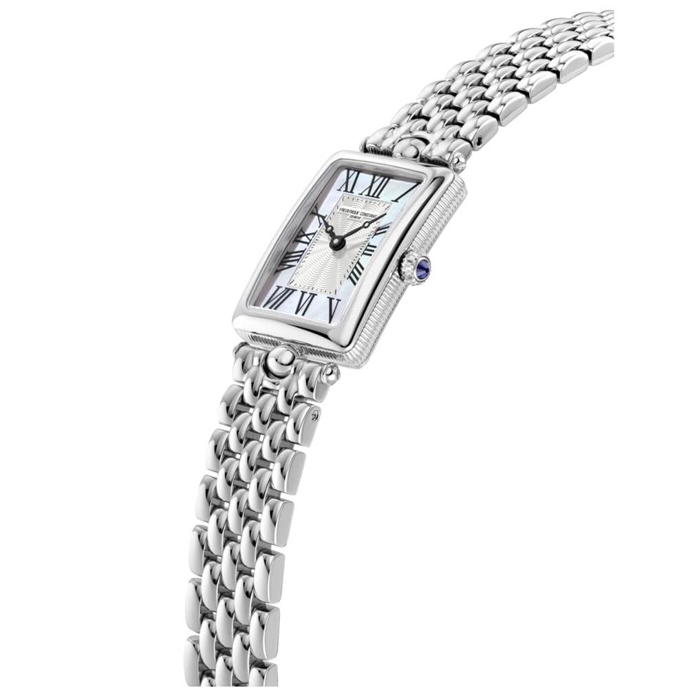 Reloj Frederique Constant Classic Art Deco Carre para Mujer FC-200MPW2AC6B [Importación Oficial]