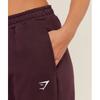 Gymshark Training Fleece Straight Leg Jogger Gs Cherry Purple B3c1r Pcds