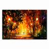Coloring Hand - Painted Oil Painting Landscape For The Living Room Wall Art Home Decoration Abstract Without Frame
