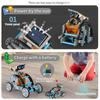 Lucky Doug Solar Robot Kit Science STEM Robot Kit Toy Kids Ages Science Building Set Gift for Boys Girls Students Teens Educational DIY Building Kit