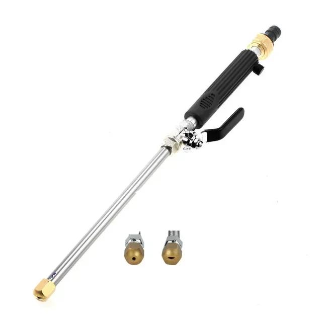 High-Pressure Hydro Jet Power Washer Wand Quick Connectors Portable Watering Sprayer Cleaning Tool Aluminum Alloy Nozzle