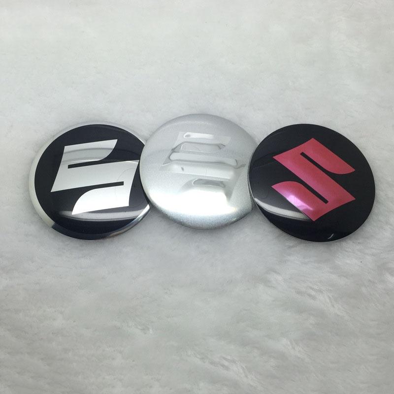 565mm Car 4pcs Wheel Center Hub Cap Cover Emblem Badge Decal Sticker For Suzuki
