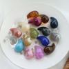 1 pairs Water Drops Resin Earrings Cute Amber Pink Chubby Jewelry Acrylic Waterdrop Earrings for Women Chunky Teardrop Earrings