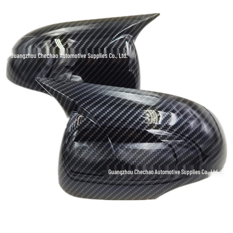 

Carbon Fiber Pattern Cow Horn Side Mirror Cover for Renault