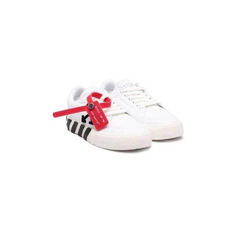 

Off-White Vulc Sneaker Kids White Black 2023 Kids Sneakers OBIA003C99FAB001-0110 25