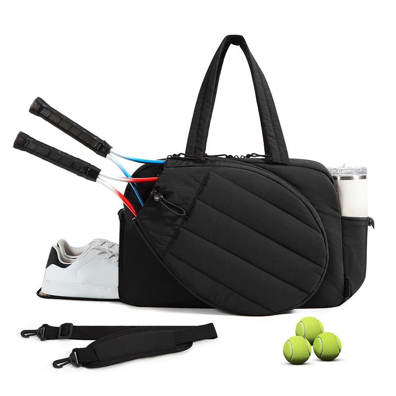 Tennis Badminton Rackets Bag Large Storage Outdoor Travel Sports Training Commuting Shoulder Bags Pickleball Paddle Handbag