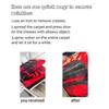 Love Valentine's Day Doormat Pink and Red Heart-shaped Welcome Doormat Living Room Carpet Living Room Entrance Porch Rug