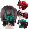 Bow Hair Clip Winter Christmas Shark Clip Women Hair Claws Korean Ponytail Holder Autumn Hairgrip