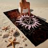 Natural Symbolism Beach Towel, Super Soft Microfiber, Gift for Her/Him, Birthday, for Pool, Beach, Travel, Home Decor Fan Gifts