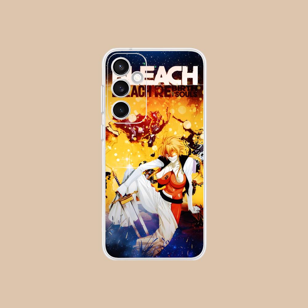 Bleach Tier Harribel Cell Phone Case for Samsung Galaxy S25 S24 S23 S22 S21Plus FE Ultra Clear Colorful Cover Pretty Cover