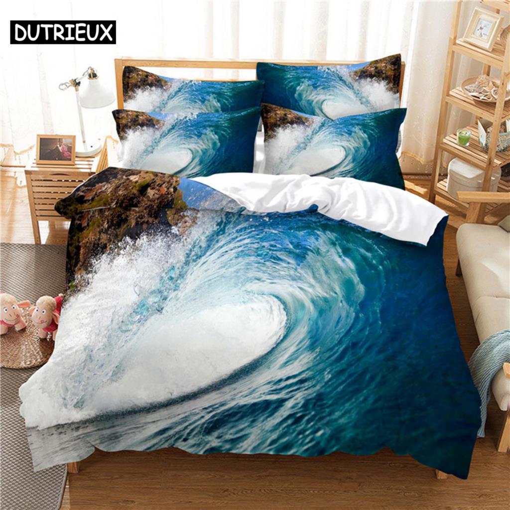Beautiful Scenery Bedding Set Duvet Cover Set 3d Bedding Digital Printing Bed Linen Queen Size Bedding Set Fashion Design