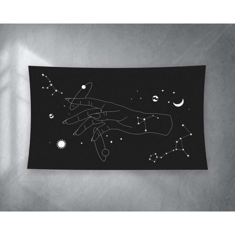 

Celestial Guidance Astrology Tapestry Perfect for Unique Stylish Mysterious Inspiring Home Decor with Cosmic Vibes 74x94cm(29x37in)