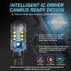 MAXGTRS 2x W16W T15 LED Canbus Error Free Backup Light T16 921 912 W16W Bulbs Car Reverse 6500K White 12V Lens