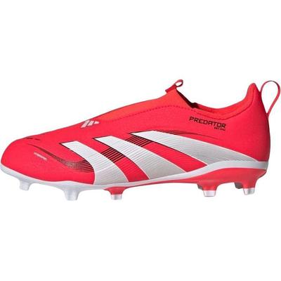 Predator League Laceless FG MG K Pure Victory Pack Kinder-Sneaker Lucid-Rot Wolkenweiß Core-Schwarz ID3753