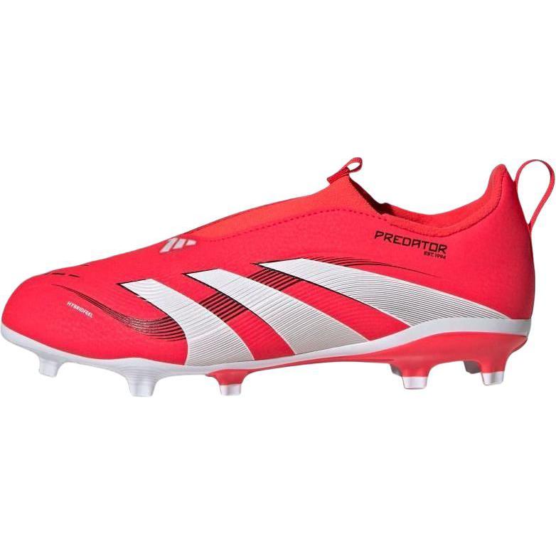 Adidas Predator League Laceless FG MG K Pure Victory Pack Kids Sneakers Lucid-Red Cloud-White Core-Black ID3753
