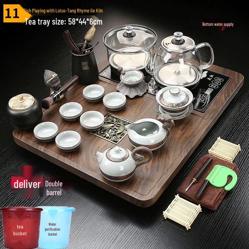 Jiakangming Automatic Zisha Kung Fu Tea Set