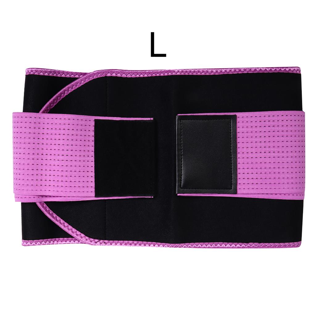 Waist Trainer Belt Multi Functional Elastic Weight Lifting Sweating Waist Protective Belt(L 23 x 117cm )
