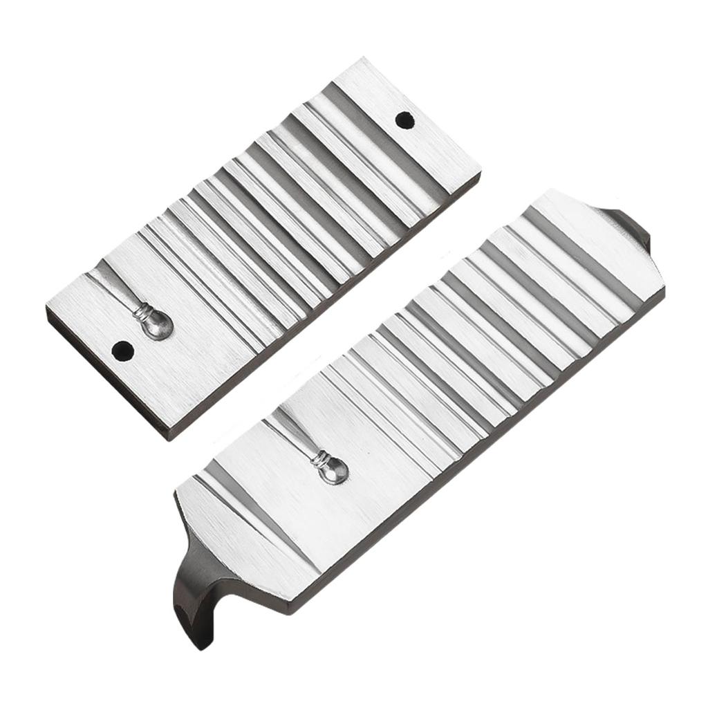 Block with Semicircular Grooves, Hand Tool for Metalworking, Channel, Metal Forming Block,