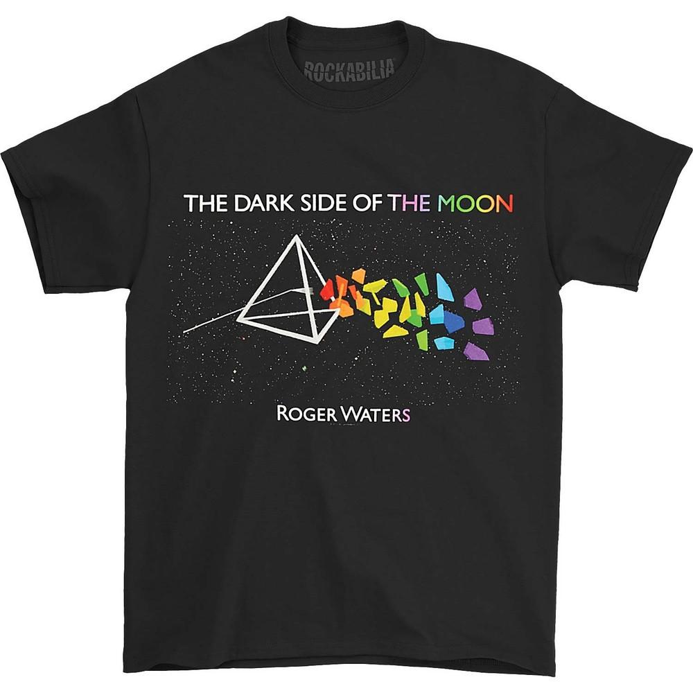 Men's Pink Floyd Roger Waters Darkness V2 T-shirt Black