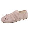 French Mary Jane Casual Shoes Bow Ballet Single Shoes 2025 New Lightweight and Versatile Temperament Girls Flat Shoes