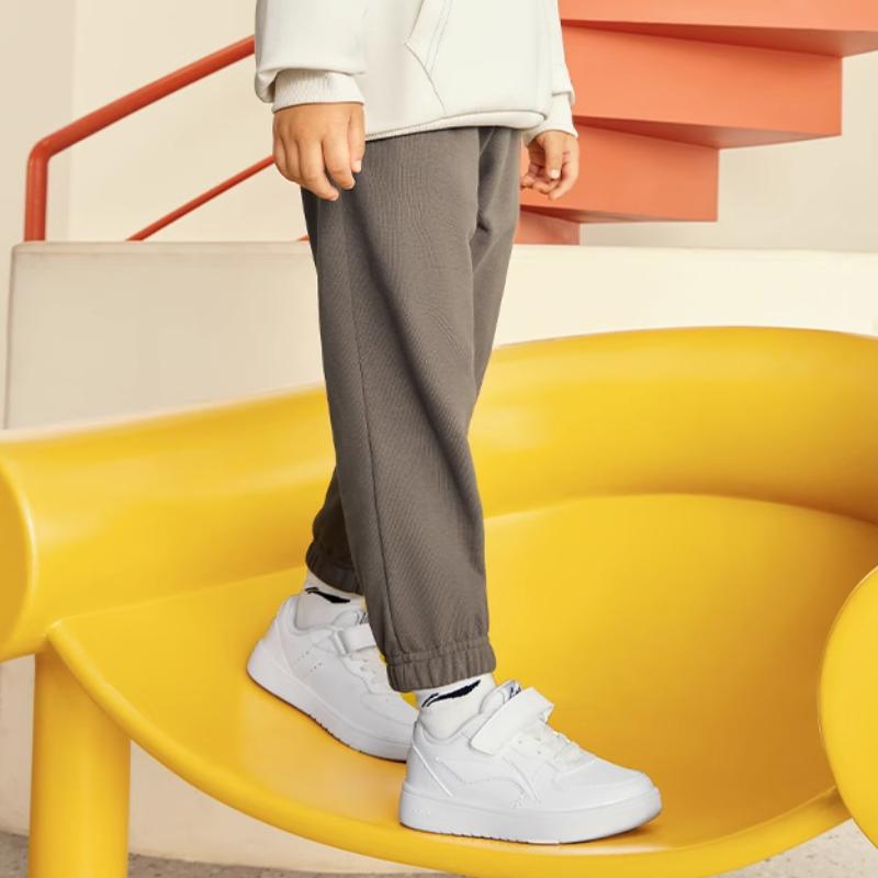 Li-Ning Kids Sports Lifestyle Series Sneakers Kids Sneakers White YKNS134-41
