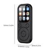 MP3 MP4 Player 2.01  IPS Screen Portable Songs Player with BT 5.4 Video Voice Recorder FM Radio E Book 12 Hours