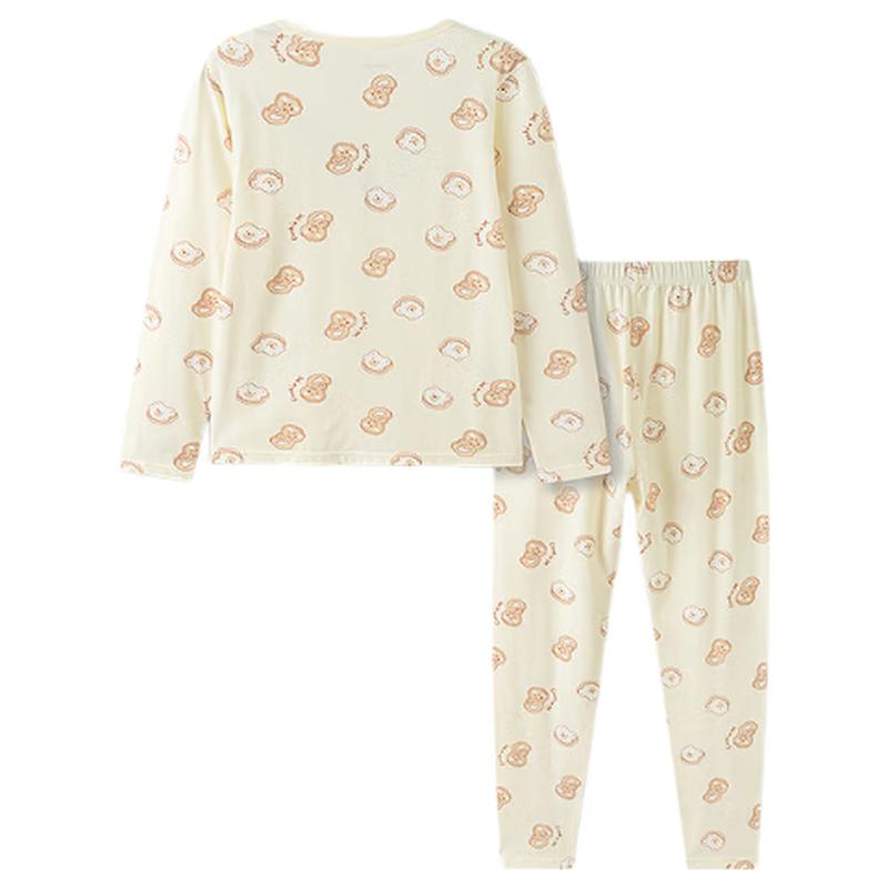 Balabala Girls  Soft Thermal Underwear Set 140