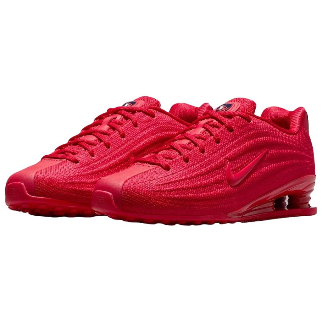 Nike Shox Z Vestibilità Comoda Supporto Stile di Vita Scarpe Casual Scarpe Donna Rosso Universitario HQ7540-604