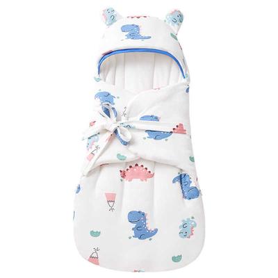 Herbst Winter Warme Baby-Empfangsdecke Baumwolle Anti-Kick-Schlafsack Neugeborenen-Wickelhülle