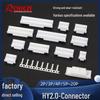 HY2.0 Air-to-Air Connector Housing with Buckle for Male/Female HY-2R-3R-4Y-5P-6P.