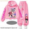 Huntrx Mira Rumi Zoey Kawaii Pullover Sweatshirt Anime Trainingsanzug Cartoon Mädchen Junge Kinder Kleidung Unisex Sets Kinder Kapuzenpullover