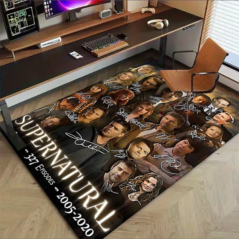 1pc Supernatural Carpet, Office Rug Outdoor Mat Home Decor Area Carpet Festival