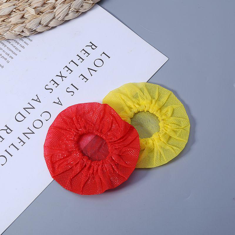 Disposable Non-woven Microphone Cover Mic Windscreen for Most Handled Microphone Clean Non-woven Fabric Mic Covers