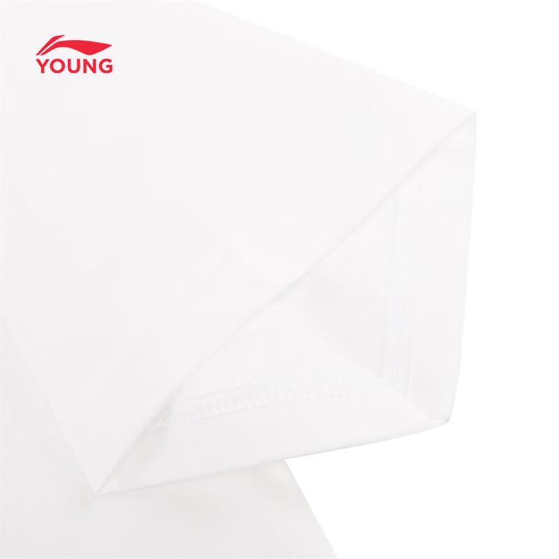 Li-Ning Kids' Cotton Blend Sporty Short Sleeve T-Shirt