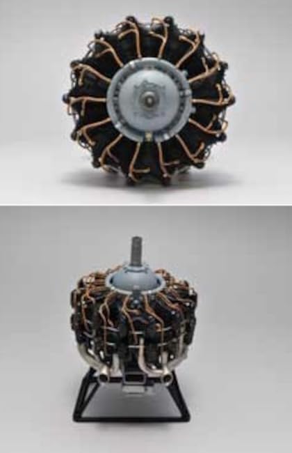 Studio Mido Maßstabs-Resin-Bausatz für den Trägerjäger A6M Zero Typ 21 mit Sakae Typ 12 Motor 1/12 TP-001