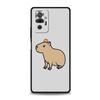 Cartoon Capybara Phone Case For Xiaomi Redmi Note 13 12 5G 11 10 Pro 4G Plus 9S 9 8 7 9T 8T 10C 9C 9A 5G Soft Silicone Cover