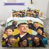 Biancheria da letto con motivo 'The Rookie' Decorazione per la casa Regalo di compleanno (1 * copripiumino + 2 * federa, senza nucleo)