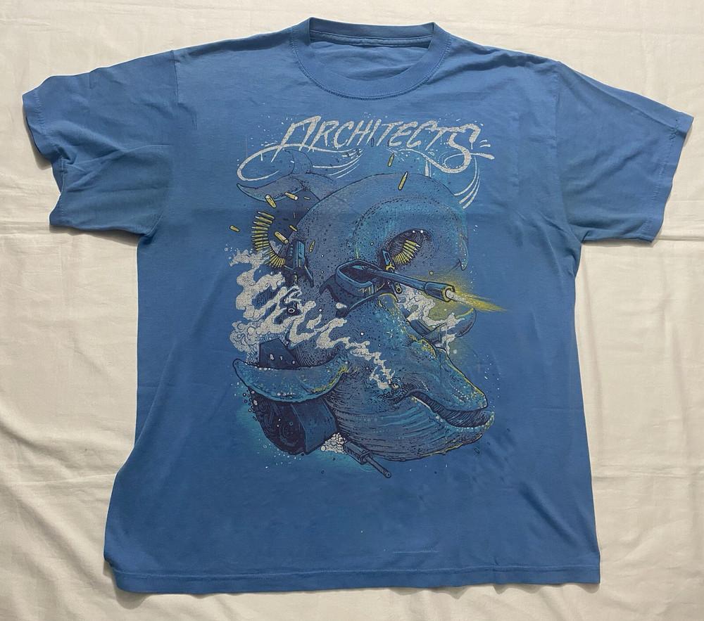 

Death Metal Band Architects Blue Whale Unisex All Size DI731 Unisex T-Shirt XXXXL