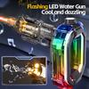 Ice Blast Energy Ring Electric Water Gun Automatic Continuous Large Capacity with Sound LED Light Summer Outdoor Toys for Kids