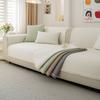 New Summer Ice Silk Cool Sensation Silk Sofa Cushion Solid-Color Cool And Anti-Slip Sofa Cover Soft Mat Covering Cloth Cushion